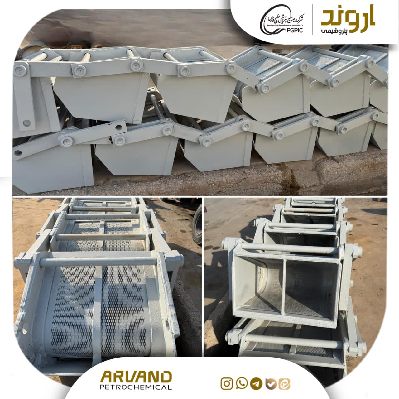 ساخت «باکت‌الویتور» پتروشیمی اروند؛ گامی مهم در مهندسی معکوس تجهیزات استراتژیک واحد شستشوی نمک