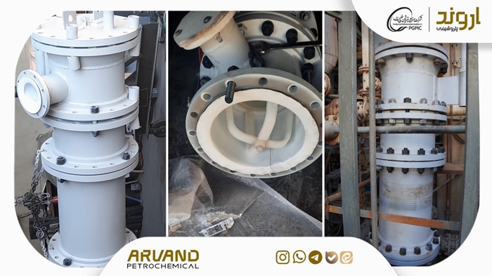 ساخت فیلتر فرآیندی ۱۵۰۰۳-FT برای نخستینبار در کشور توسط متخصصان پتروشیمی اروند