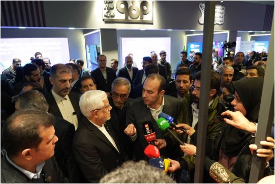 عارف و سمیعینژاد از غرفه ایمپاسکو بازدید کردند