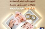 پرداخت ۱۵۱ هزار و ۸۹۹ میلیارد ریال تسهیلات قرض‌الحسنه ازدواج و فرزندآوری توسط بانک سپه تا پایان آبان‌ماه