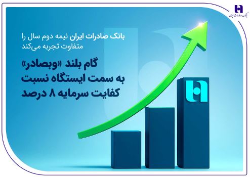 گام بلند «وبصادر» به سمت ایستگاه نسبت کفایت سرمایه ۸ درصد