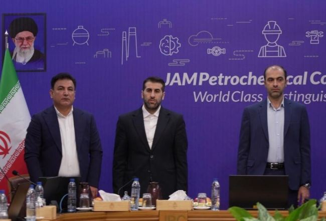 بازدید مشاور وزیر و رئیس مرکز حراست وزارت تعاون، کار و رفاه اجتماعی از شرکت پتروشیمی جم و شرکتهای تابعه