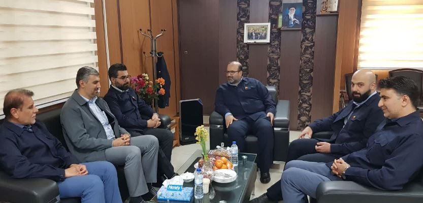 دیدار مدیرعامل با مدیر بازرسی و نظارت شرکت