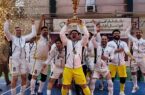قهرمانی تیم فوتسال بانک سامان در مسابقات فوتسال کارگزی