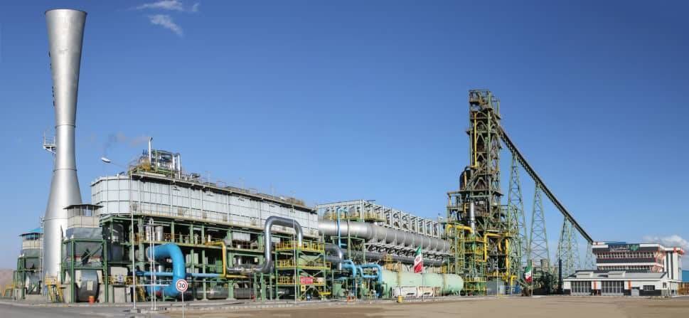 بالاترین تولید ماهیانه ۳۰روزه در تاریخ واحد احیای مستقیم فولاد غدیر نی ریز ثبت شد