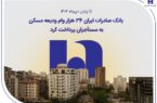 بانک صادرات ایران ۳۴ هزار وام ودیعه مسکن به مستأجران پرداخت کرد