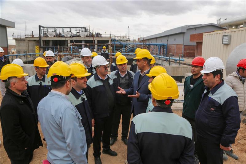 تصفیه‌خانه ذوب‌آهن اصفهان با هدف کاهش برداشت آب از زاینده‌رود افتتاح شد