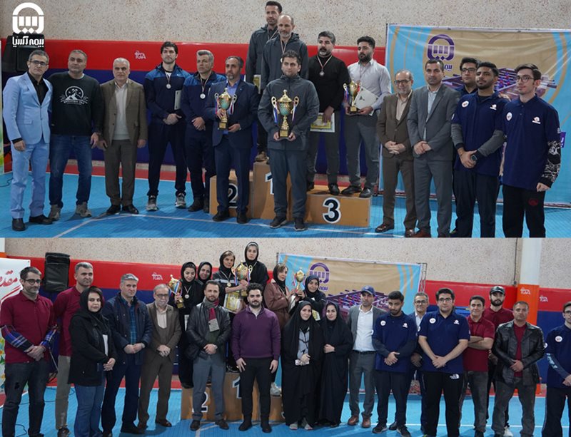 مسابقات فوتبالدستی صنعت بیمه به میزبانی بیمه آسیا برگزار شد