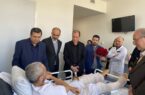 مدیرعامل بیمه آسیا از مجروحان و مصدومان جنگ عیادت و از خدمات کادر درمان قدردانی کرد