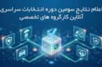 اعلام نتایج دور نخست سومین دوره انتخابات آنلاین دبیران کارگروه های تخصصی سندیکای بیمهگران ایران اعلام نتایج دور نخست سومین دوره انتخابات آنلاین دبیران کارگروه های تخصصی سندیکای بیمهگران ایران