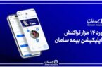 رکورد ۱۴ هزار تراکنش در اپلیکیشن بیمه سامان؛ خدمات پایدار در جنگ رمضان