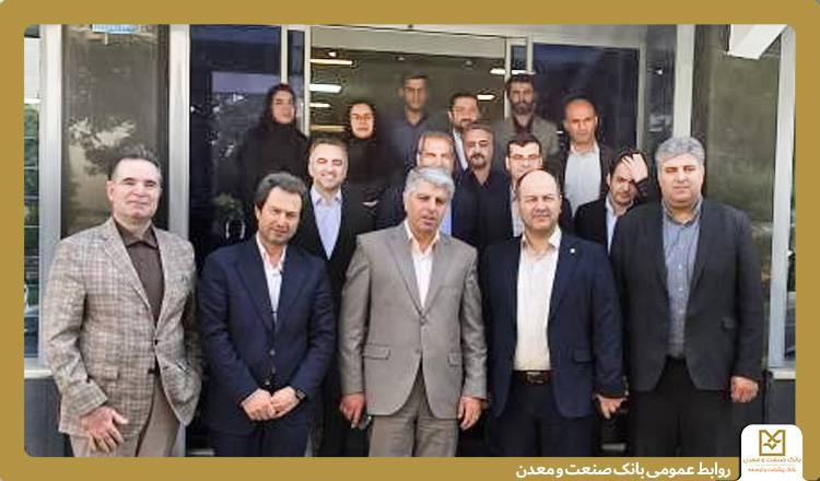 بازدید معاون مهندسی و پشتیبانی بانک صنعت و معدن از مدیریتهای استانی گلستان و سمنان