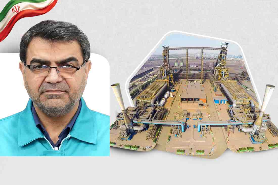 ثبت رکورد آهناسفنجی فولاد کاوه در خرداد