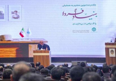 درخشش نماینده شرکت فولاد کاوه جنوب کیش در جمع برگزیدگان طرح ملی «شهید چمران»