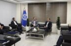 نشست مشترک بیمه تجارتنو و مدیریت شعب جنوب تهران بانک تجارت برگزار شد