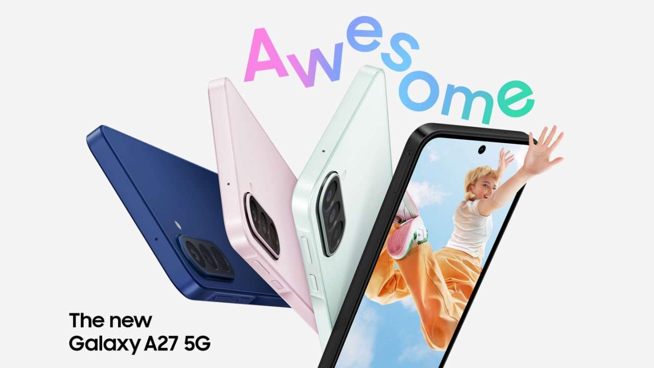 سامسونگ از Galaxy A۲۷ رونمایی کرد؛ تجربه‌ای هوشمندتر با نمایشگری فراگیر