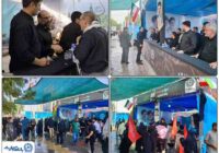 یک ایران در سوگ رهبر شهید/ خدمت‌رسانی بانک تجارت در آیین وداع با رهبر شهید امت در شهر قم