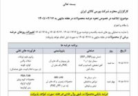 ابلاغیه بورس کالای ایران درخصوص نحوه عرضه محصولات در هفته منتهی به ۱۷ تیر