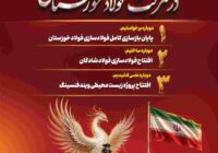 دو پروژه مهم صنعتی و زیستمحیطی گروه فولاد خوزستان به بهرهبرداری میرسد