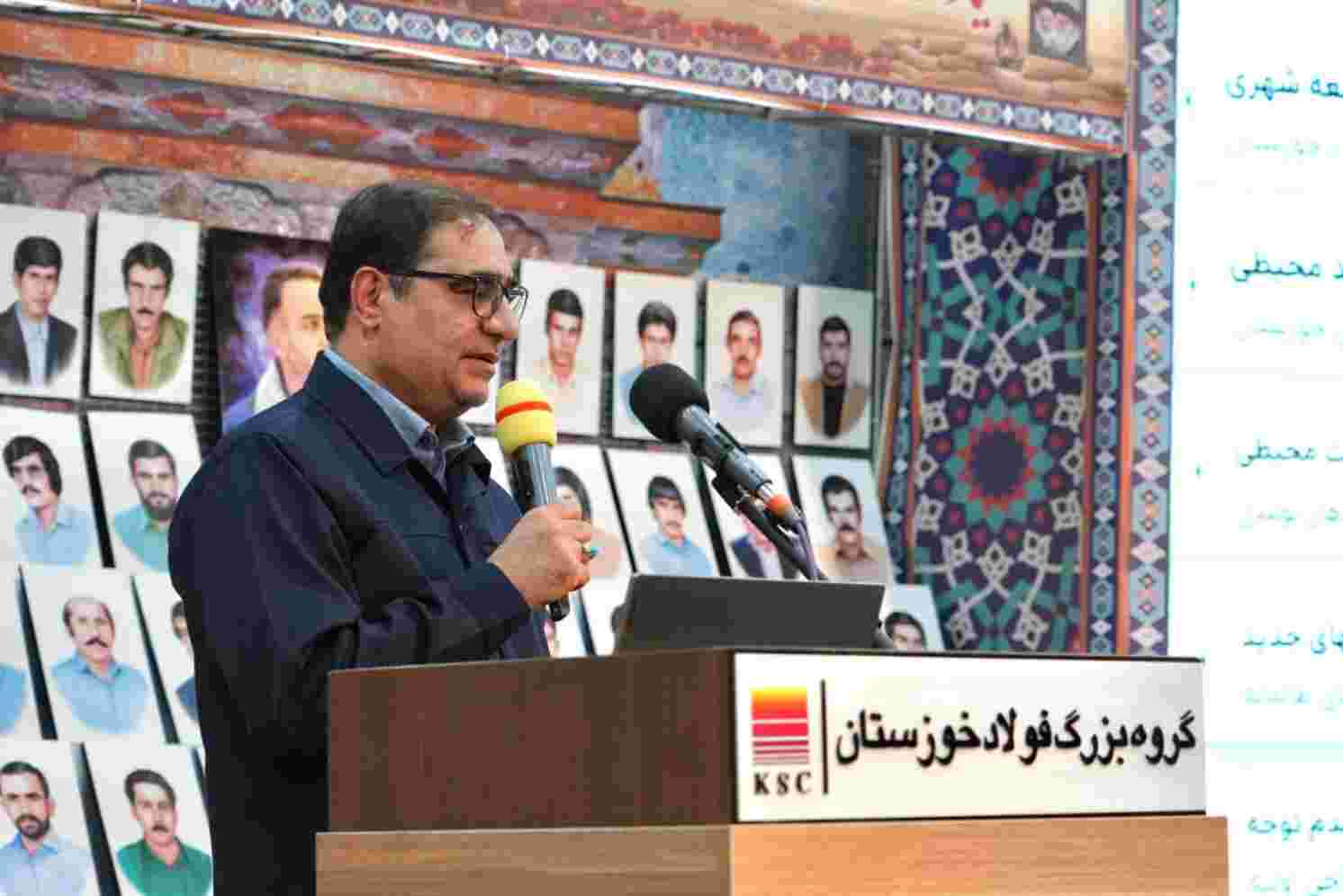 علیرغم افزایش تولید، انتشار غبار در فولاد خوزستان کاهش یافت